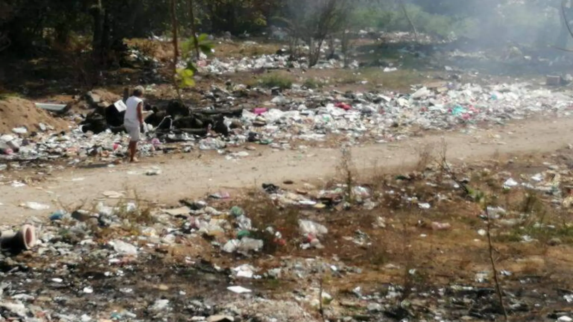 Quema de basura Rinconada